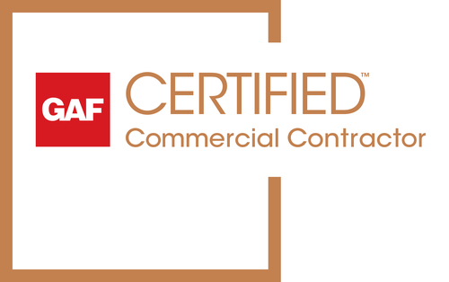 GAF Certified Commercial Contractor badge